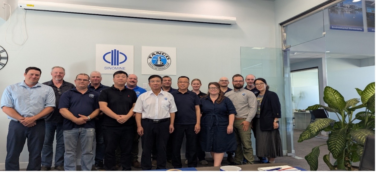 yy易游资源集团董事长王平卫到加拿大 TANCO矿山检查调研